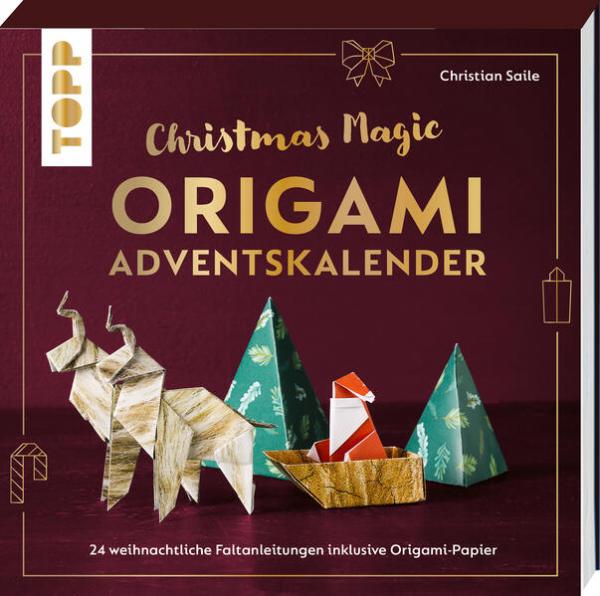 Christmas Magic. Origami Adventskalender. Adventskalenderbuch (Mängelexemplar)