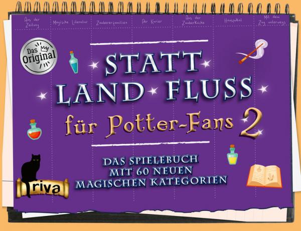 Statt Land Fluss für Potter-Fans 2 - Das Spielebuch (Mängelexemplar)