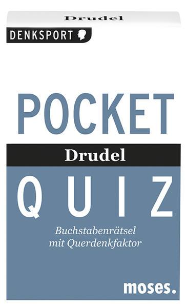 Pocket Quiz Drudel - Buchstabenrätsel mit Querdenkfaktor (Mängelexemplar)