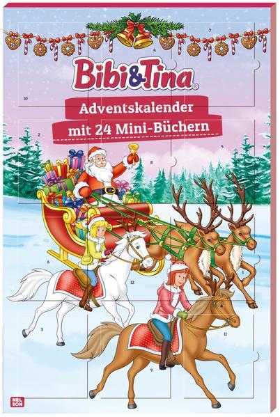 Bibi &amp; Tina: Minibuch-Adventskalender - Mit 24 Mini-Büchern