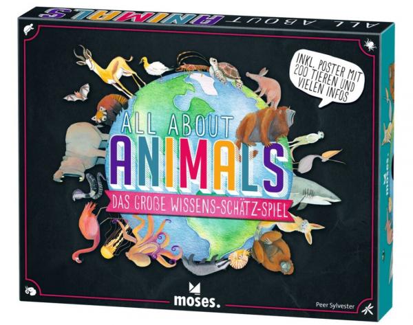 All about Animals - Das große Wissens-Schätz-Spiel