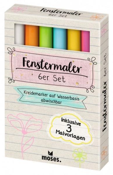 Fenstermaler 6er Set