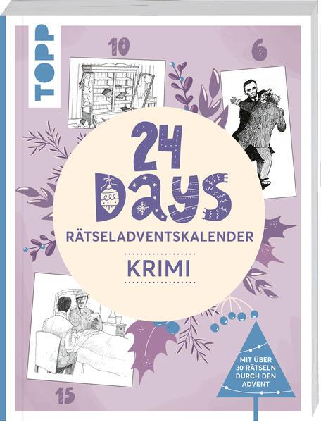 24 DAYS RÄTSELADVENTSKALENDER – Krimi (Mängelexemplar)