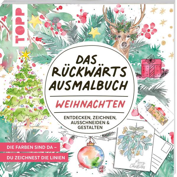 Das Rückwärts-Ausmalbuch Weihnachten (Mängelexemplar)