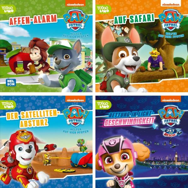 Sparpaket - 4er Set Maxi-Minis PAW Patrol