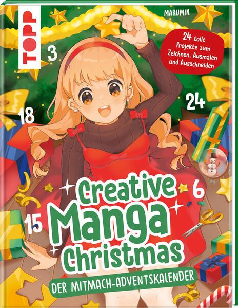 Creative Manga Christmas. Der Mitmach-Adventskalender (Mängelexemplar)