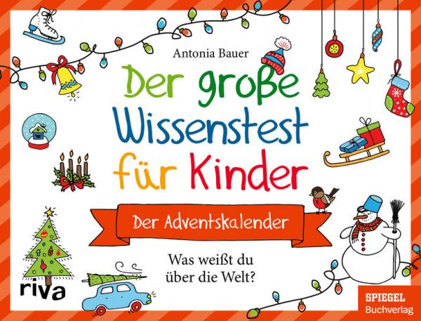 Der große Wissenstest für Kinder – Der Adventskalender (Mängelexemplar)