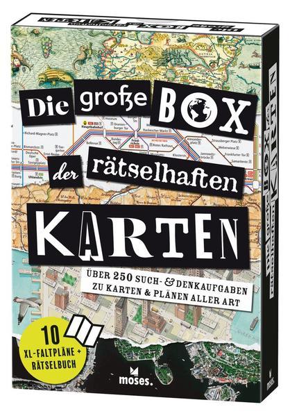 Die große Box der rätselhaften Karten (Mängelexemplar)