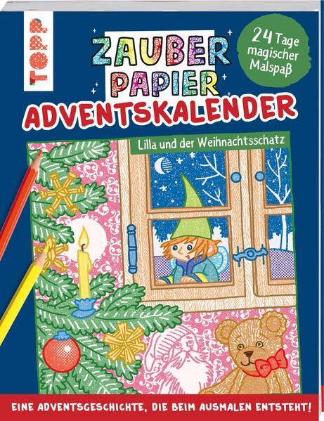 Zauberpapier Adventskalender - Lilla und der Weihnachtsschatz (Mängelexemplar)