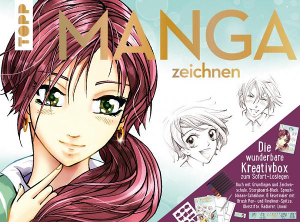 Manga zeichnen - Die wunderbare Kreativbox - Der Einstieg in die Welt des Manga-Zeichnens