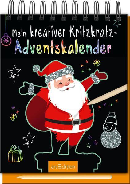 Mein kreativer Kritzkratz-Adventskalender (Mängelexemplar)