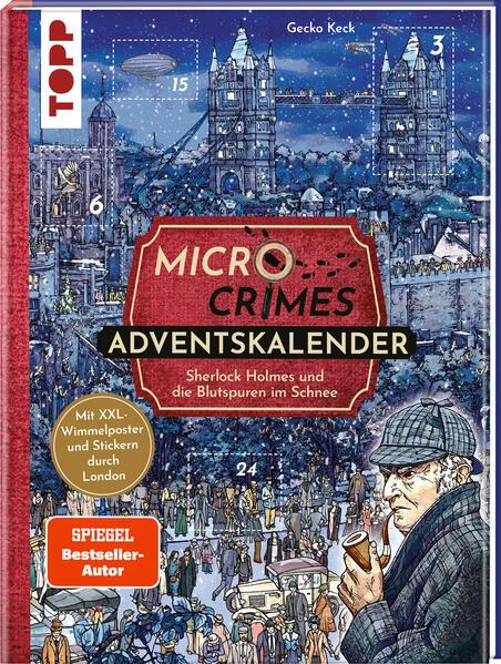 Micro Crimes Adventskalender – Sherlock Holmes (Mängelexemplar)