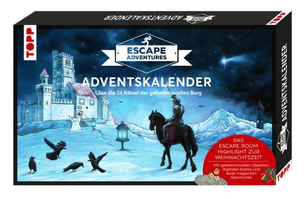 TOPP Escape Adventures Adventskalender - Die geheimnisvolle Burg (Verpackung beschädigt)