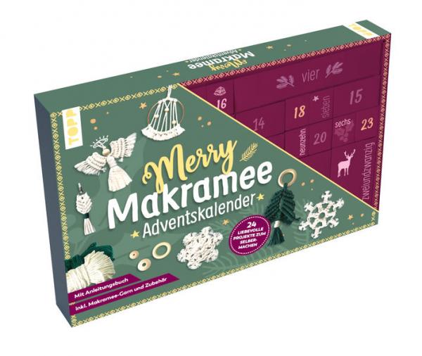 Adventskalender Merry Makramee (Verpackung beschädigt)