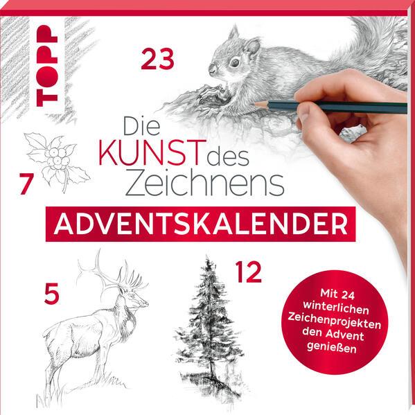 Adventskalender Die Kunst des Zeichnens (Mängelexemplar)