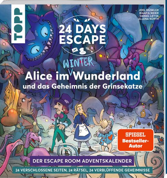 24 DAYS ESCAPE – Adventskalender: Alice im Wunderland (Mängelexemplar)