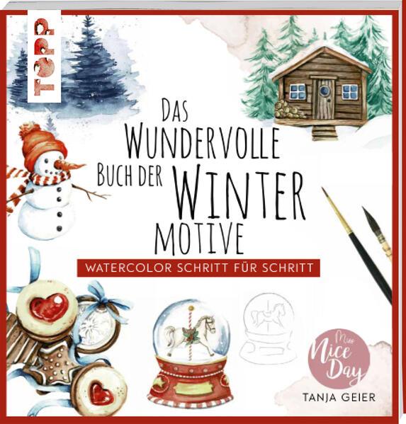 Das wundervolle Buch der Wintermotive - Watercolor (Mängelexemplar)