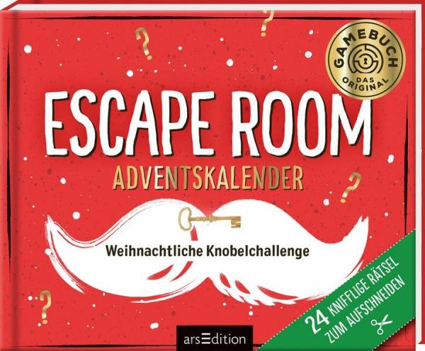 Escape Room Adventskalender. Weihnachtliche Knobelchallenge (Mängelexemplar)