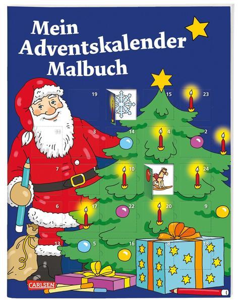 Deal: Mein Adventskalender-Malbuch